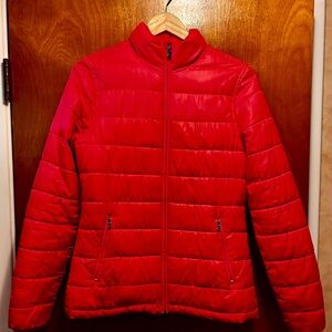 Vibrant Pink Women's Puffer Jacket